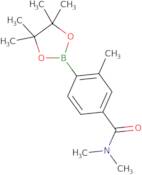 N,N,3-Trimethyl-4-(4,4,5,5-tetramethyl-1,3,2-dioxaborolan-2-yl)benzamide