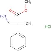 Methyl 3-amino-2-methyl-2-phenylpropanoate hydrochloride