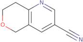 7,8-Dihydro-5H-pyrano[4,3-b]pyridine-3-carbonitrile