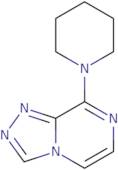 1-{[1,2,4]Triazolo[4,3-a]pyrazin-8-yl}piperidine