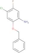 4-Chloro-5-fluoro-2-phenylmethoxyaniline