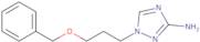 1-(3-Phenylmethoxypropyl)-1,2,4-triazol-3-amine