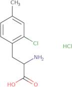 (2S)-2-Amino-3-(2-chloro-4-methylphenyl)propanoic acid hydrochloride