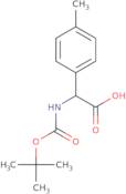 2-{[(tert-Butoxy)carbonyl]amino}-2-(4-methylphenyl)acetic acid