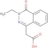 (3-Ethyl-4-oxo-3,4-dihydro-phthalazin-1-yl)-acetic acid