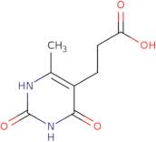 3-(6-Methyl-2,4-dioxo-1,2,3,4-tetrahydropyrimidin-5-yl)propanoic acid