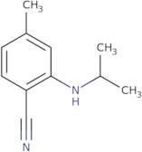 4-Methyl-2-[(propan-2-yl)amino]benzonitrile