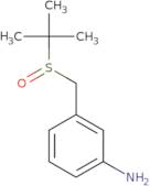 3-[(2-Methylpropane-2-sulfinyl)methyl]aniline