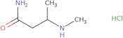 3-(Methylamino)butanamide hydrochloride