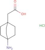 2-{4-aminobicyclo[2.2.2]octan-1-yl}acetic acid hydrochloride