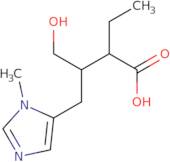 (2S,3R)-2-Ethyl-4-hydroxy-3-((1-methyl-1H-imidazol-5-yl)methyl)butanoic acid-d3