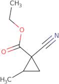 Ethyl 1-cyano-2-methylcyclopropane-1-carboxylate