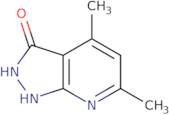 4,6-Dimethyl-1H,2H,3H-pyrazolo[3,4-b]pyridin-3-one