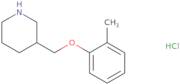 3-[(2-Methylphenoxy)methyl]piperidinehydrochloride