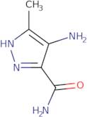 4-Amino-5-methyl-1H-pyrazole-3-carboxamide