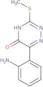 6-(2-Amino-phenyl)-3-methylsulfanyl-4 H -[1,2,4]triazin-5-one