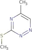 5-Methyl-3-(methylsulfanyl)-1,2,4-triazine