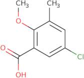 5-Chloro-2-methoxy-3-methylbenzoic acid