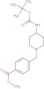 Methyl 4-[4-(tert-butoxycarbonylamino)piperidin-1-yl]methylbenzoate