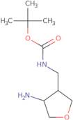 rac-tert-Butyl N-{[(3R,4R)-4-aminooxolan-3-yl]methyl}carbamate