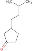 3-(3-Methylbutyl)cyclopentan-1-one