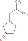 3-(2-Methylpropyl)cyclopentan-1-one