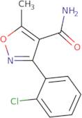 3-(2-Chlorophenyl)-5-methyl-1,2-oxazole-4-carboxamide