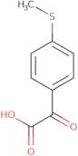 2-[4-(Methylsulfanyl)phenyl]-2-oxoaceticacid