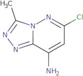 6-Chloro-3-methyl-[1,2,4]triazolo[4,3-b]pyridazin-8-amine