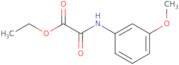 Acetic acid, 2-[(3-methoxyphenyl)amino]-2-oxo-, ethyl ester