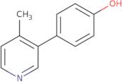 4-(4-Methylpyridin-3-yl)phenol