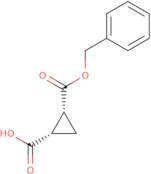 cis-2-[(benzyloxy)carbonyl]cyclopropane-1-carboxylic acid