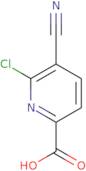 6-chloro-5-cyanopyridine-2-carboxylic acid