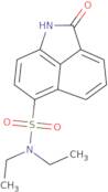 N,N-Diethyl-3-oxo-2-azatricyclo[6.3.1.0,4,12]dodeca-1(12),4,6,8,10-pentaene-9-sulfonamide