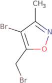 4-Bromo-5-(bromomethyl)-3-methylisoxazole