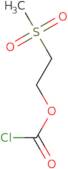 {2-[(Chlorocarbonyl)oxy]ethanesulfonyl}methane