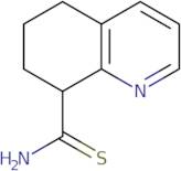 5,6,7,8-Tetrahydro-8-quinolinecarbothioamide