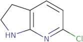 6-Chloro-1H,2H,3H-pyrrolo[2,3-b]pyridine