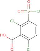 2,6-Dichloro-3-(chlorosulfonyl)benzoic acid