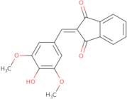 2-((4-Hydroxy-3,5-dimethoxyphenyl)methylene)indane-1,3-dione