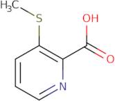 3-(Methylsulfanyl)pyridine-2-carboxylic acid