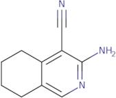 3-Amino-5,6,7,8-tetrahydro-4-isoquinolinecarbonitrile