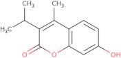 7-Hydroxy-4-methyl-3-(propan-2-yl)-2H-chromen-2-one
