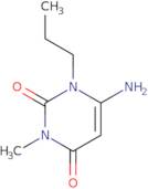6-Amino-3-methyl-1-propyl-1,2,3,4-tetrahydropyrimidine-2,4-dione