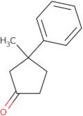 3-Methyl-3-phenylcyclopentan-1-one