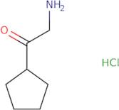 2-Amino-1-cyclopentylethan-1-one hydrochloride