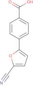 4-(5-Cyano-2-furyl)benzoic acid