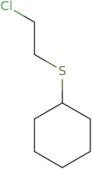 2-Chloroethyl cyclohexyl sulphide