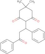 5,5-Dimethyl-2-(3-oxo-1,3-diphenylpropyl)cyclohexane-1,3-dione