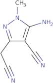 5-Amino-3-(cyanomethyl)-1-methyl-1H-pyrazole-4-carbonitrile